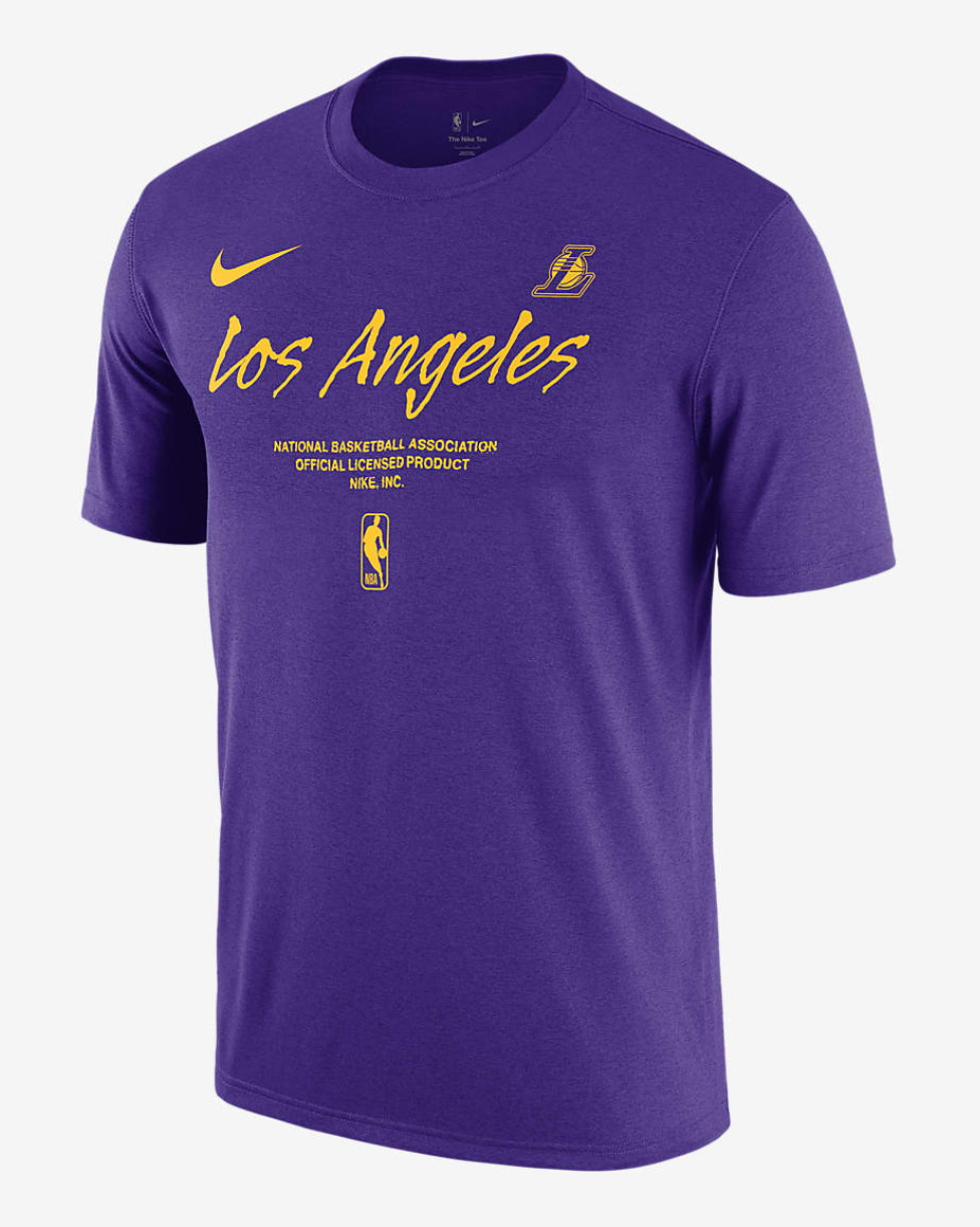 Men 2025 NBA Los Angeles Lakers Purple T shirts style 3->houston astros->MLB Jersey
